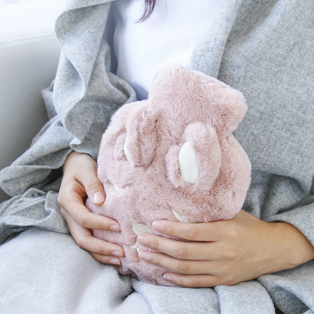 

Hot Sale Water Bottle Winter Plush Cartoon Student Portable Soft Hot-water Bag Warm