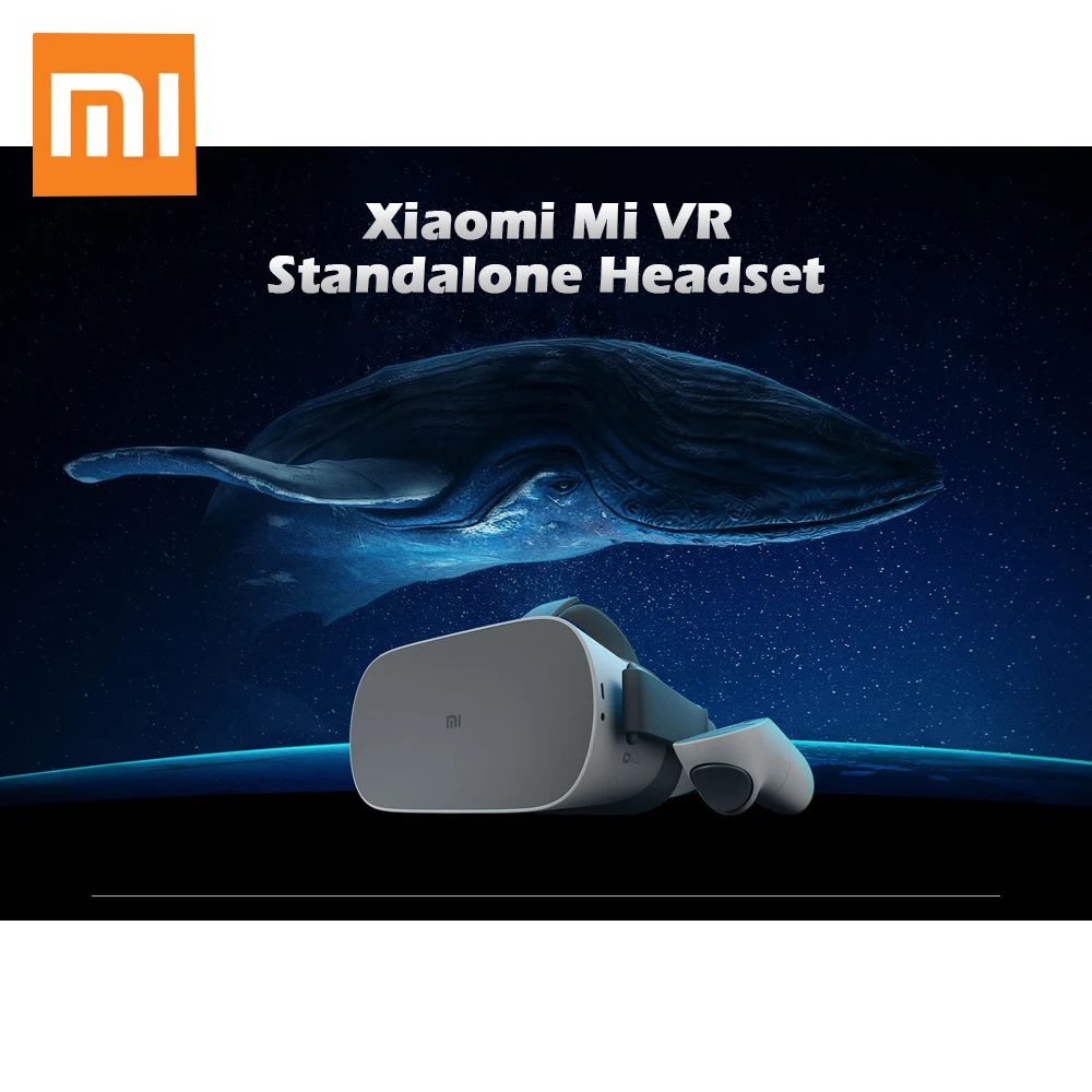 Оригинальный Xiaomi Mi 3D VR очки автономная Виртуальная реальность гарнитура с 72 Гц