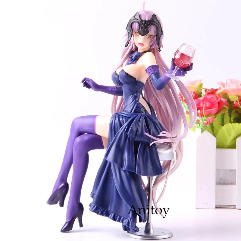 

Action Figure FGO Fate/Grand Order Jeanne D' Arc Dinner Holy Night Drunk ---- PVC Collection Model Toys