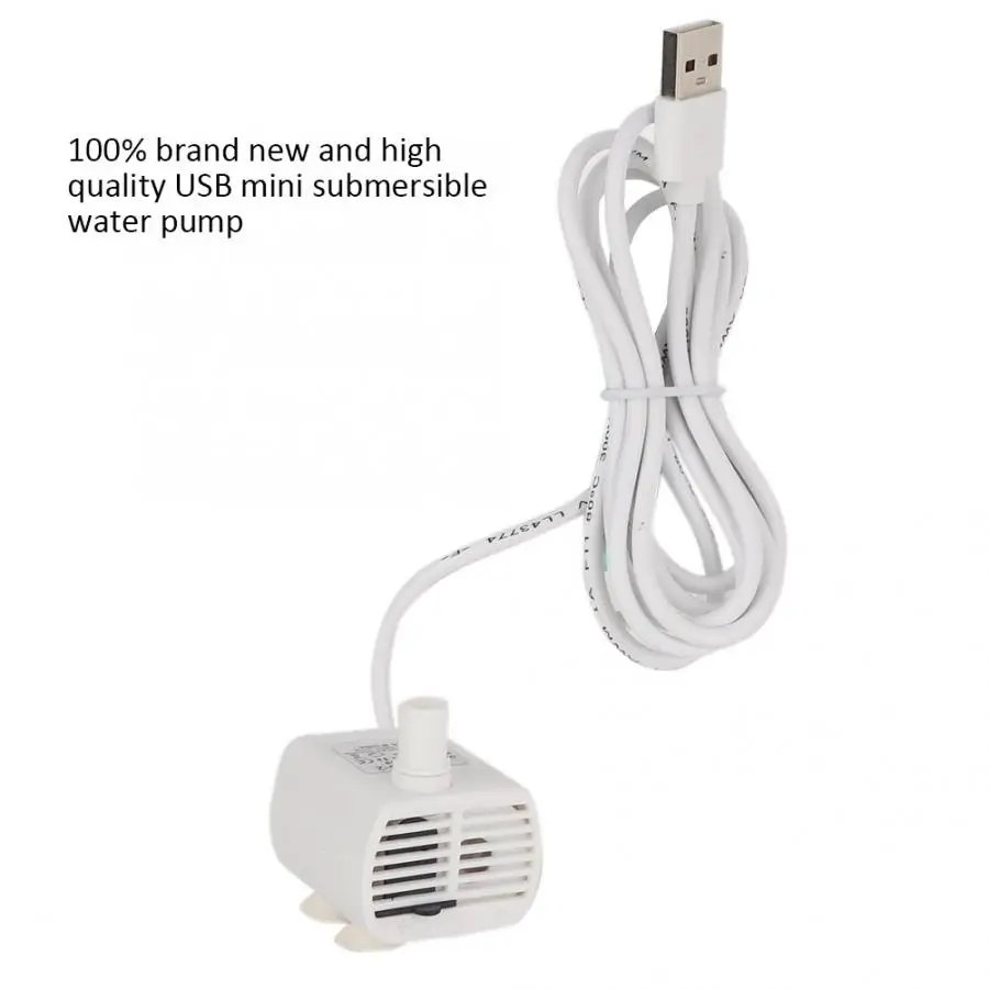USB Mini Pump Submersible Water Pump for Fish Tank Aquarium Pet Water Dispenser Waterproof Submersible Aquarium water pump aquarium water pump fish tank pump