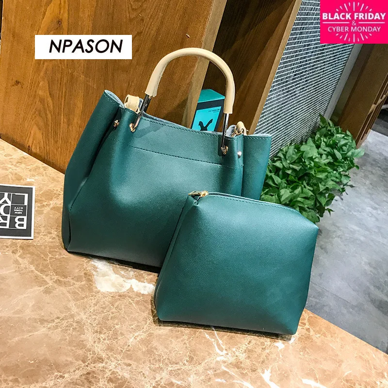 

European Fashion Ma'am Package 2018 New Hold Child And Mother Bale Twinset Single Shoulder Messenger Handbag Composite Bag
