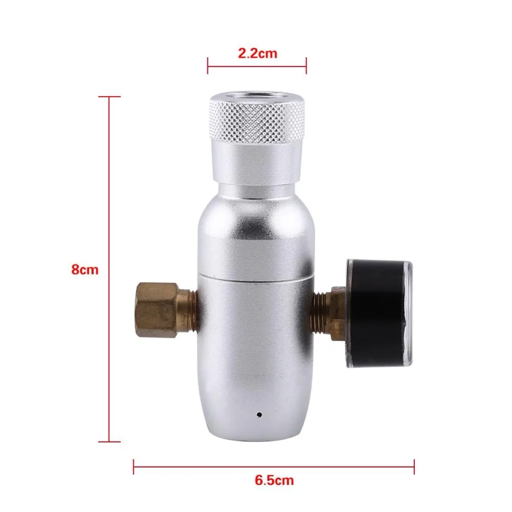 Регулируемый CO2 зарядное устройство Homebrew Kegging аксессуары 0 ~ 60 PSI домашний черновик