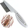 

Pet Combs Cat Dog Metal Nit Head Hair Lice Comb Fine Toothed Flea Flee Handle For Pet Larvae Remover Fine Toothed
