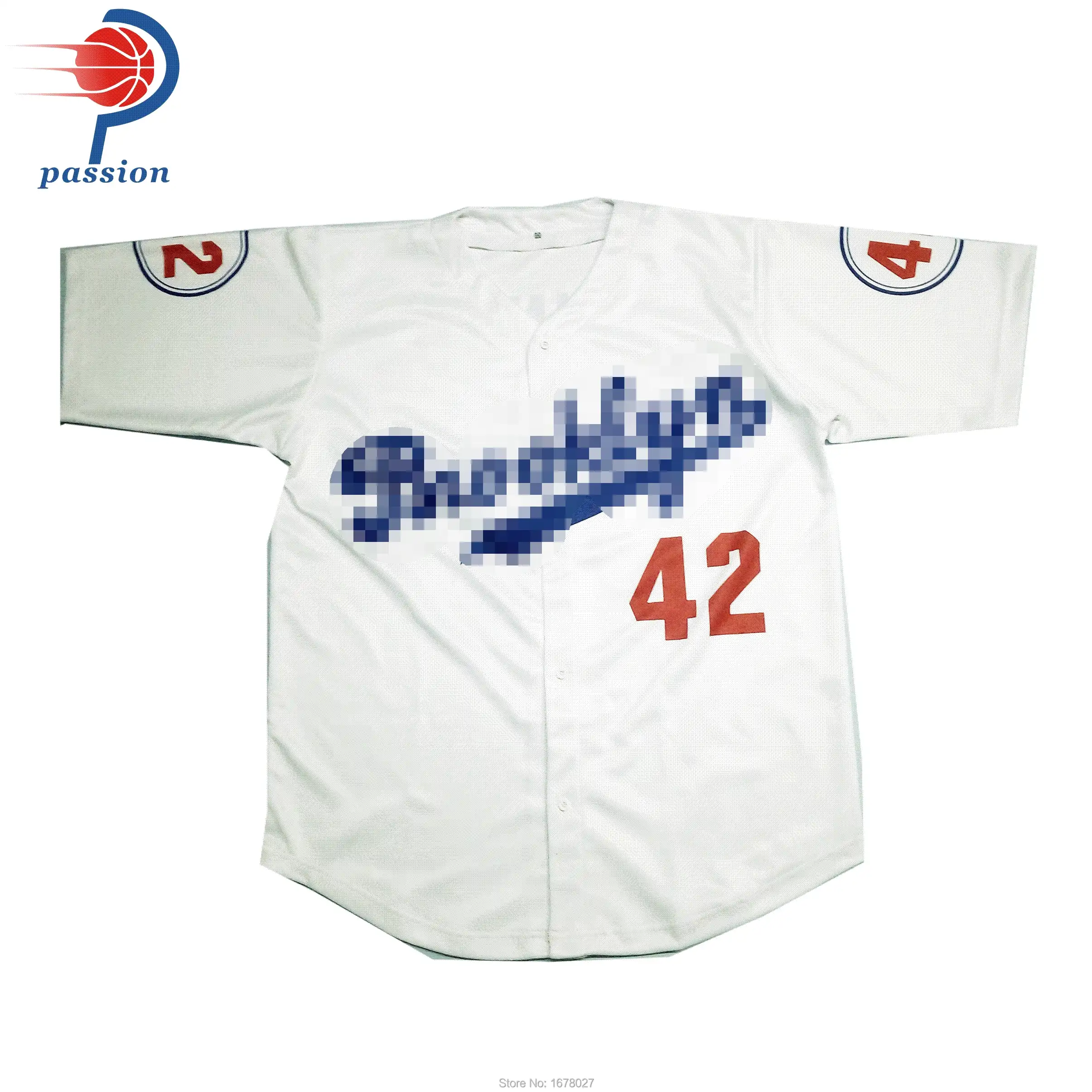 custom button up baseball jersey