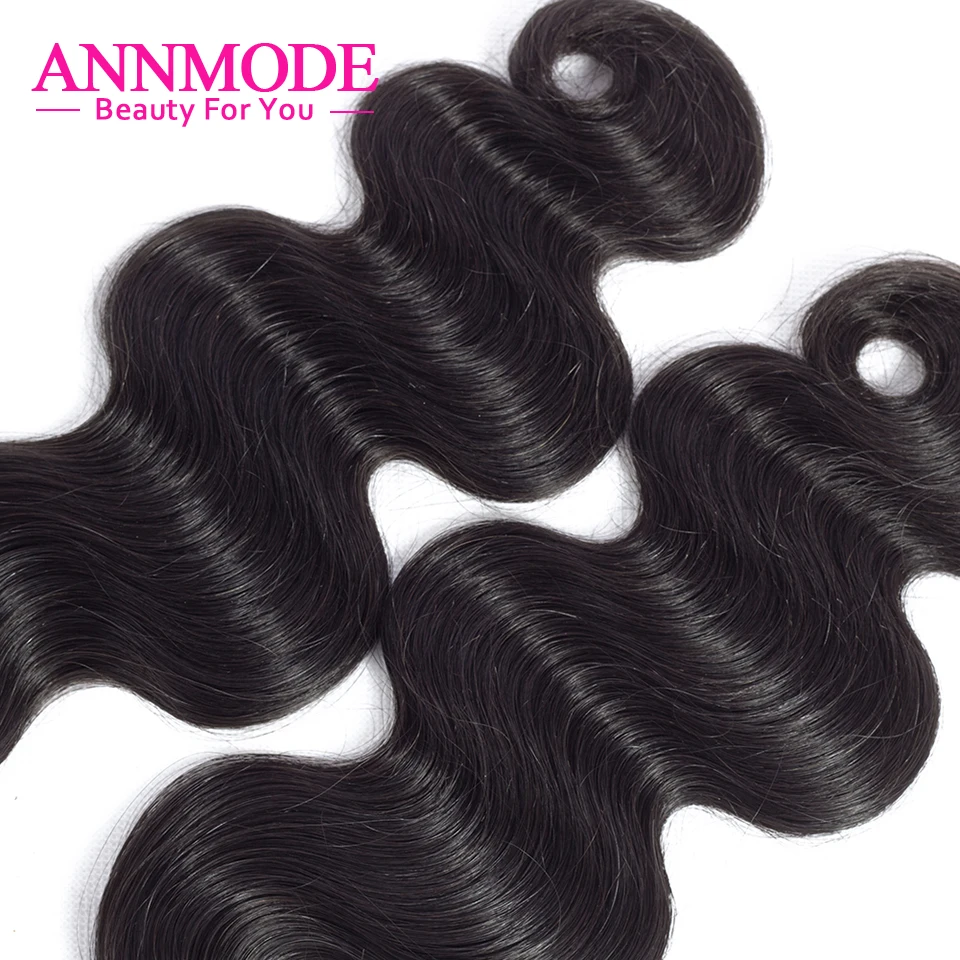 Annmode Hair Brazilian Body Wave Weave 3/4 Bundles Natural Color 100% Human Hair Extensions Remy Hair Free Shipping Annmode Hair Brazilian Body Wave Weave 3/4 Bundles Natural Color 100% Human Hair Extensions Remy Hair Free Shipping