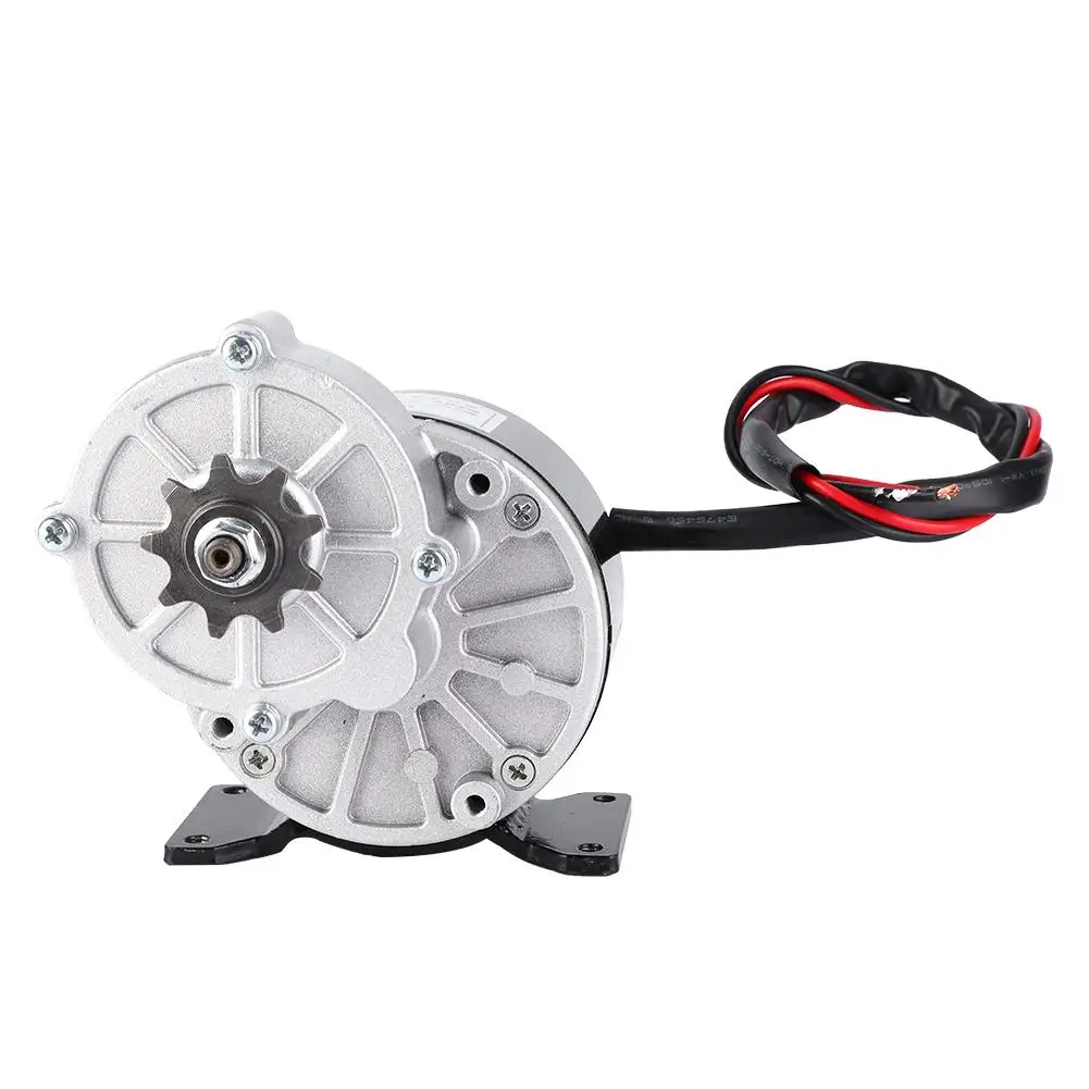 

Mini Reduction Motor High Efficiency 24V 250W Metal Gear Reduction Motor stable running Bicycle Modified Parts