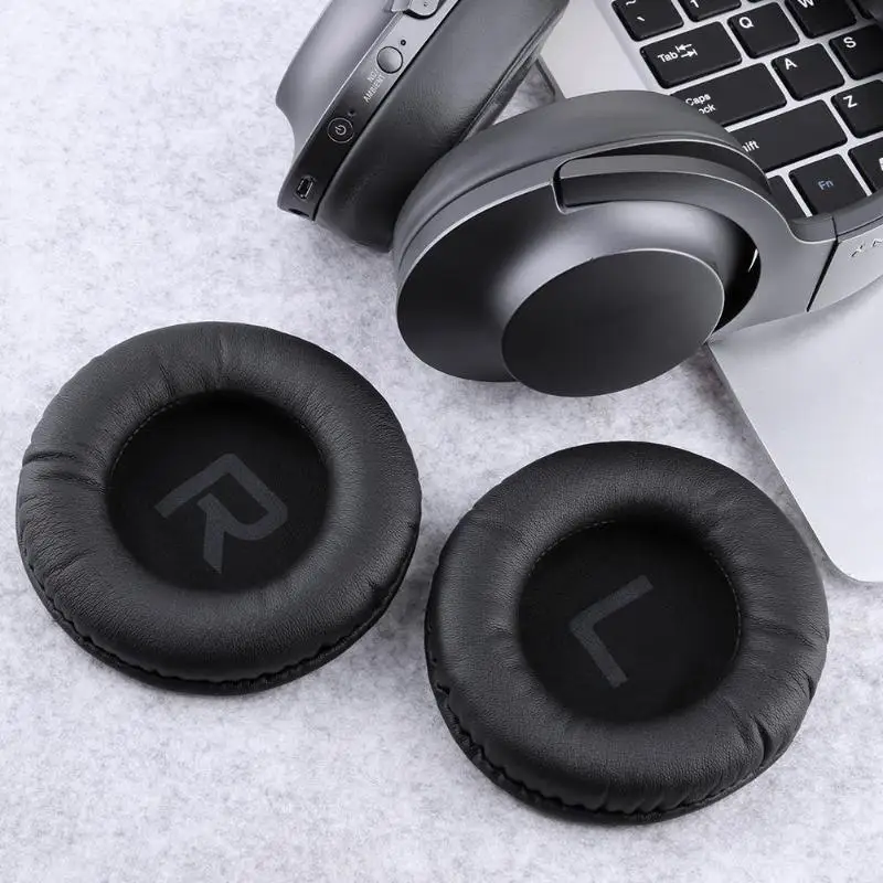 

new 2pcs 100mm Black Replacement Earpad Cushion Earmuffs for Superlux HD660 HD330 Headphones