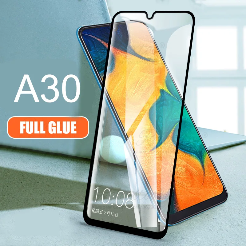 

for samsung a30 case samung a10 tempered glass for samsung galaxy a50 a30 a40 a70 protective glas on a305 a505 a105 Safety Cover