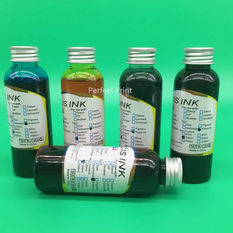 5 шт. PGI 650 CLI 651 съедобные чернила для канона PIXMA IP7260 MG5460 MX726 MX926 IX6860 IP8760 MG5560 PGI650 CLI651
