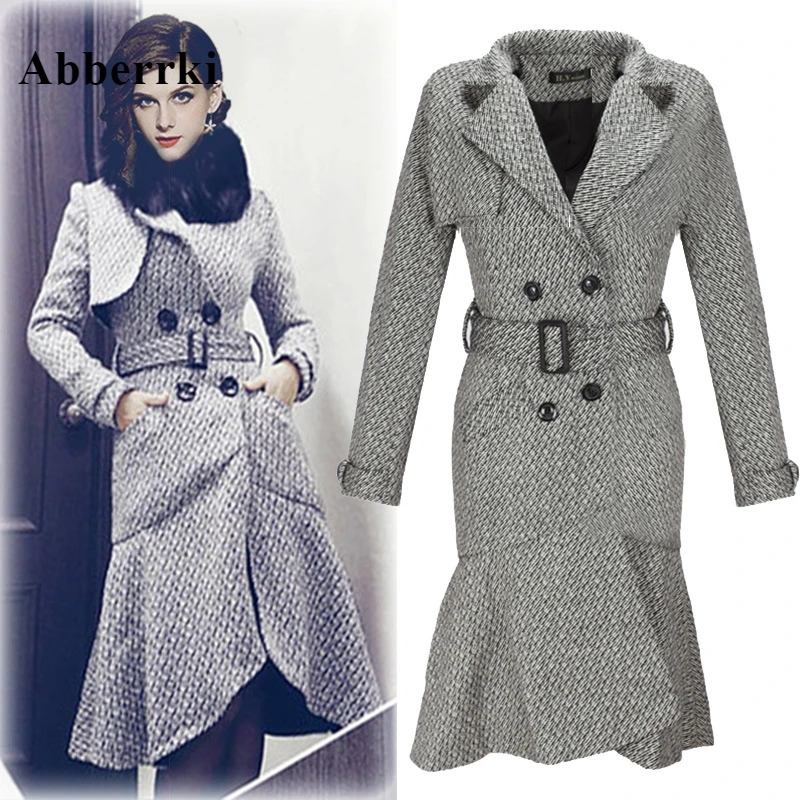 Men Blazers Casual Slim Autumn Winter Plaid Suit British