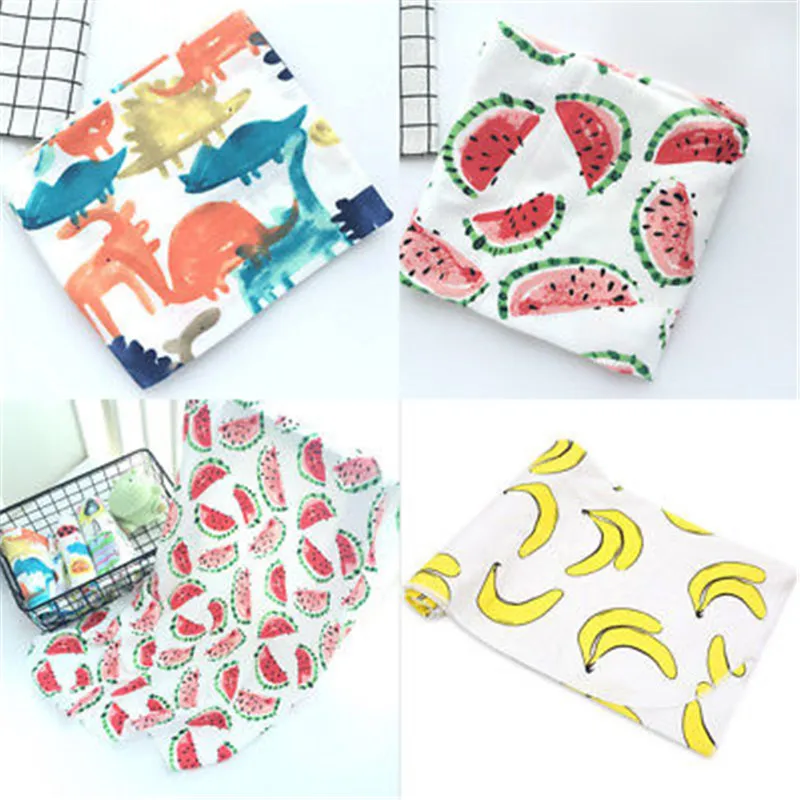 

2019 New BABY Soft Muslin Newborn Baby Blanket Bedding Blanket Wrap Swaddle Blanket Towel