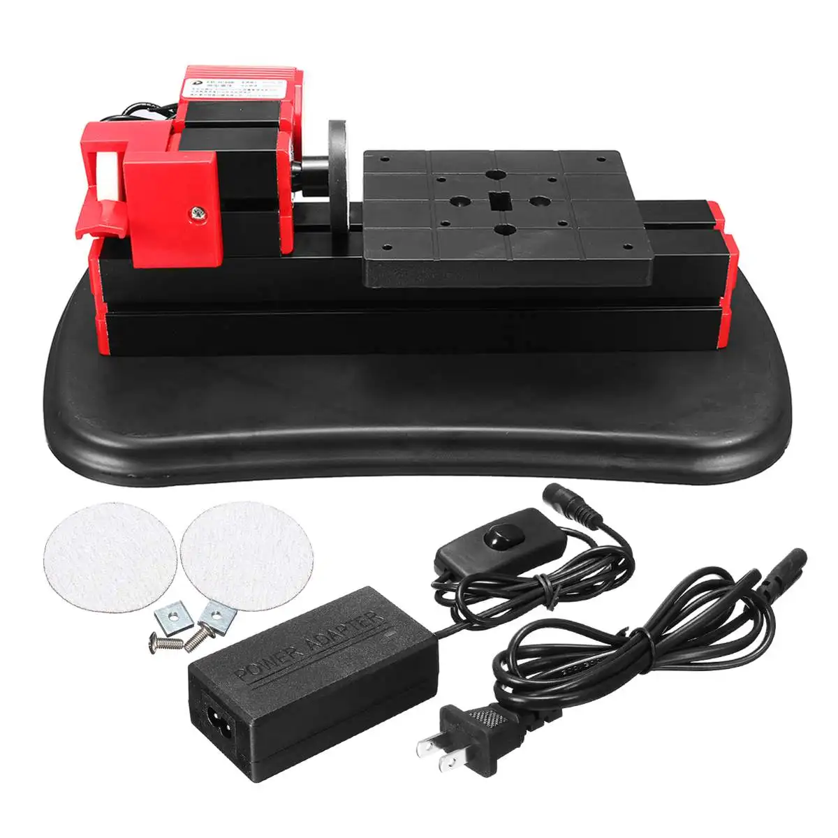 

20000 rpm Machine Tool Kit Jigsaw Grinder Mini Motorized Plastic Wood Metal Lathe Drilling Sanding Turning Milling Machine Power
