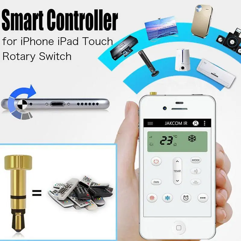 New 3.5mm Jack Port Infrared Smart IR Wireless Remote Control For Smart