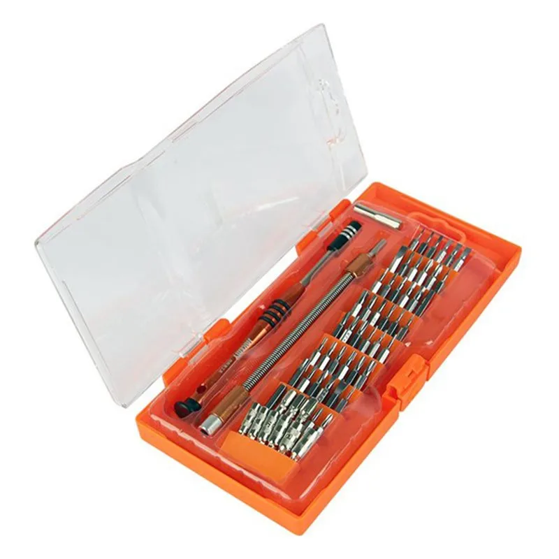 

CRV Precision JM-8126 58 in 1 Interchangeable Magnetic Screwdriver Set for Cell Phone PC Hardware Repair Tools Manual Tool