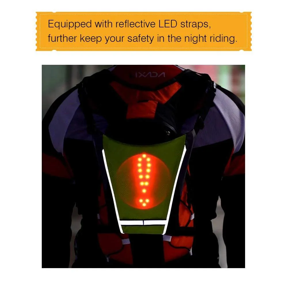 Clearance LED Cycling Bag/Backpack Widget with Remote Control Reflective Turn Signal Direction Indicator - Waterproof, Safe for Bicycle 4 Clearance LED Cycling Bag/Backpack Widget with Remote Control Reflective Turn Signal Direction Indicator - Waterproof, Safe for Bicycle 4
