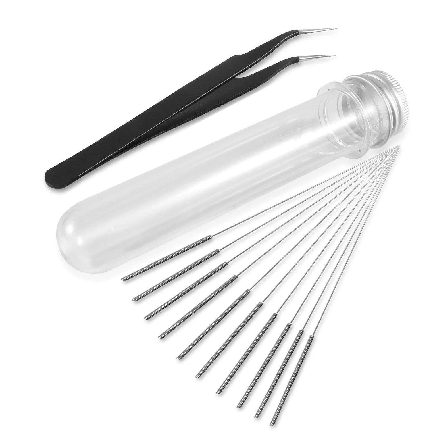 3D Printer Nozzle Cleaning Kit 0.4mm Needles And Tweezers Toolkit