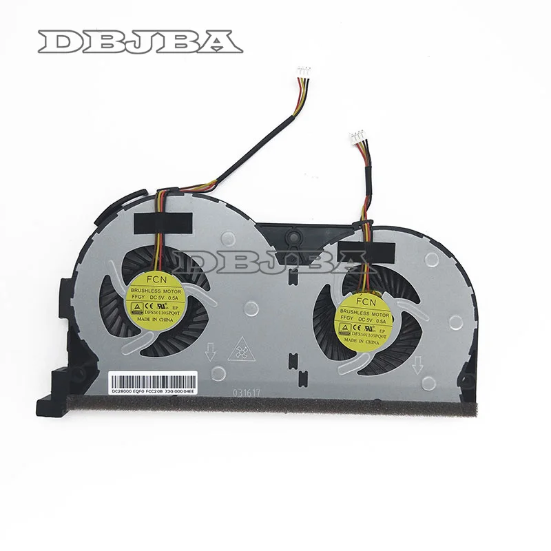 Новый вентилятор процессора для Lenovo Y50 Y50-70AS Y50-70AM Y50-70A Y50-70 Вентилятор Кулер Y50-70AS-ISE EG60070S1-C060-S99 Y50-80