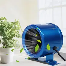 8 дюймов вентиляционное отверстие Регулируемая скорость управление вытяжной вентилятор для вентиляции воздуха повышения сад фермы вентилятор