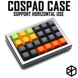 Анодированный алюминиевый чехол для cospad xd24 пользовательские клавиатуры акриловые панели диффузор может поддерживать Горизонтальное