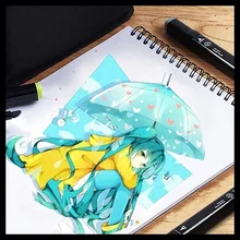 Прочный три поколения двуглавый на спиртовой, масляной основе Набор 30 40 Цвет Маркер хороший доступный