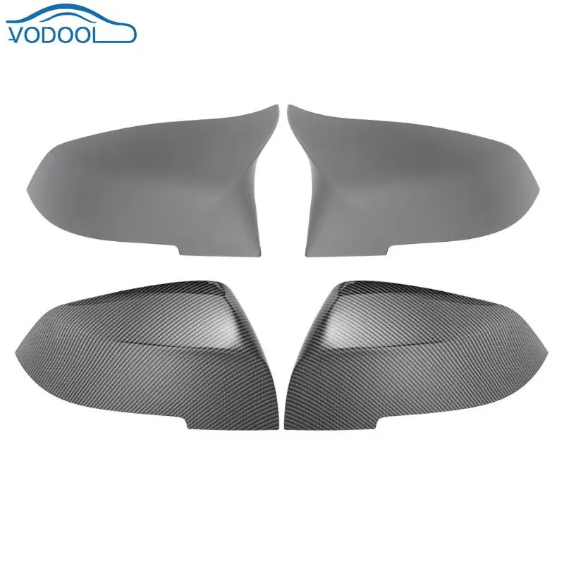 

1 Pair Side Rear View Mirror Covers Wing Mirror Caps Cover for BMW 1/3/4/X/M Series F20 F22 F30 F32 X1 M2
