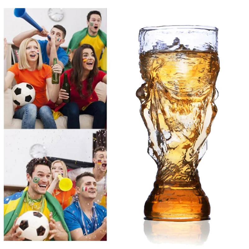 Творческий Футбол Кубок мира необычная кружка пива кружка из стекла посуда для напитков дома жизни гаджеты модные подарки 350 мл
