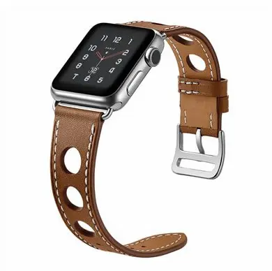 For Apple Watch Series 4 Newest Genuine Leather Watch Band Wrist Strap For Apple Series 3 2 1 herm Watchbands 40-44mm Bracelet