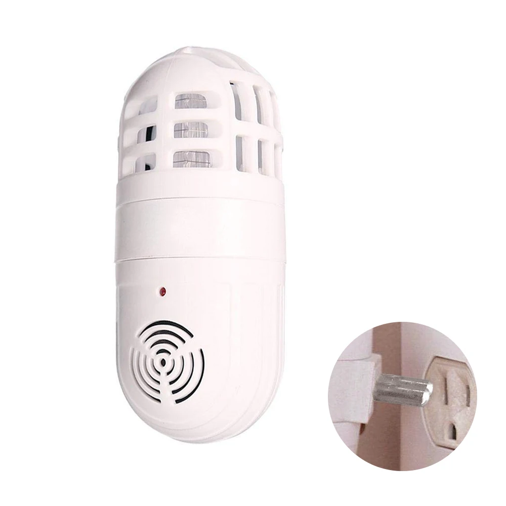 

Ultrasonic Mosquito Repellent Soundwaves Electronic Mosquito Pest Killer Insect Trap Atomic Bug Sonic Zapper Cockroach Repeller