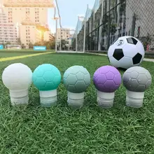 Портативный футбол силиконовая бутылка для дозировки Путешествия Косметика Сжимать Пресс бутылка, Упаковочная бутылка лосьон шампунь контейнер для ванной