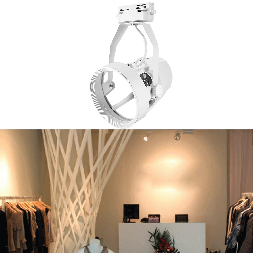

pendant lights E27 LED Lamp Spotlight Bracket Lamps Holder Rotatable Wall Light Fixture Clothing Store hanglamp glas