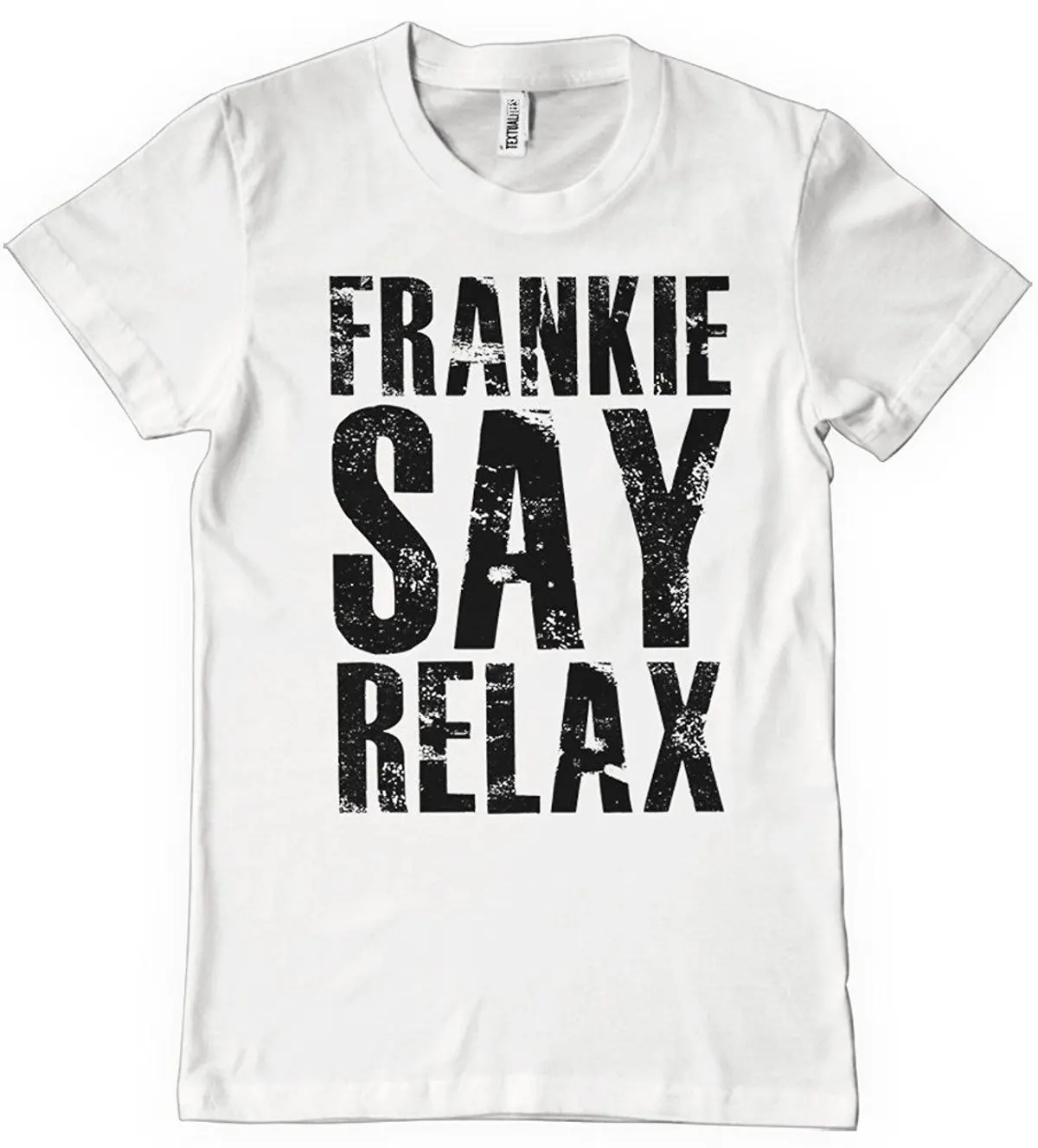 Новые металлические короткий рукав Повседневная рубашка Frankie Say Расслабляющая