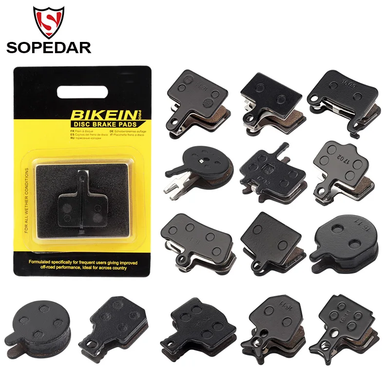 1 Pair Performance Resin Bike Disc Brake Pads for MTB Mountain Road Bicycle