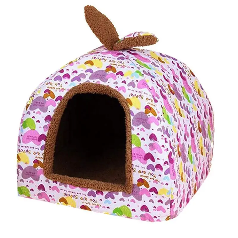 

Niche house warm stuffed beds for pet puppy cat in winter-Cur Love