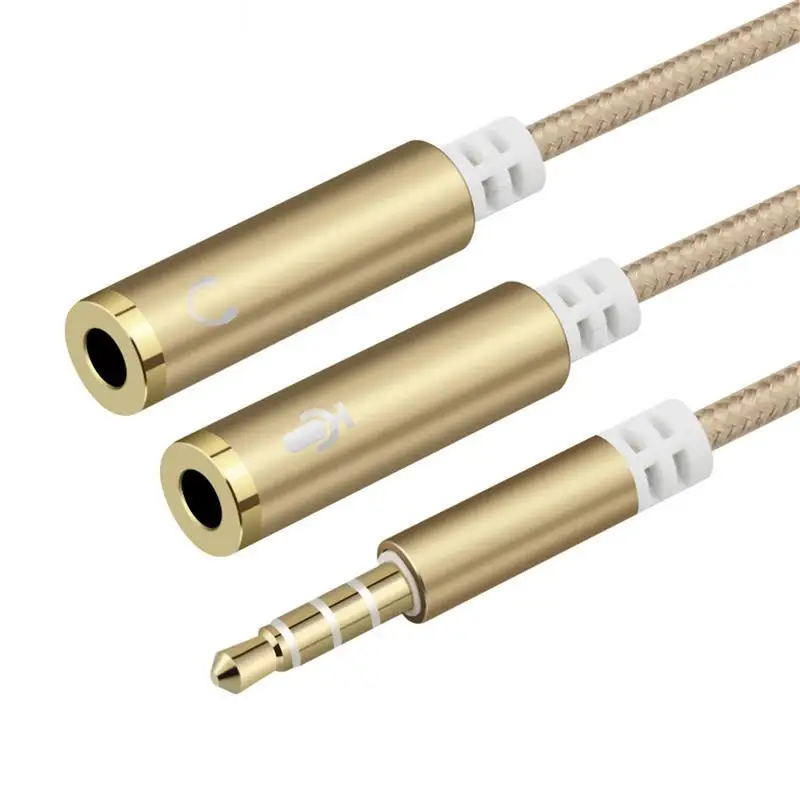 

M2Ss 1 For 2 Headset Deconcentrator 3.5Mm Pin Phone Notebook Computer Single-Hole Audio Adapter Cable 10660 Times