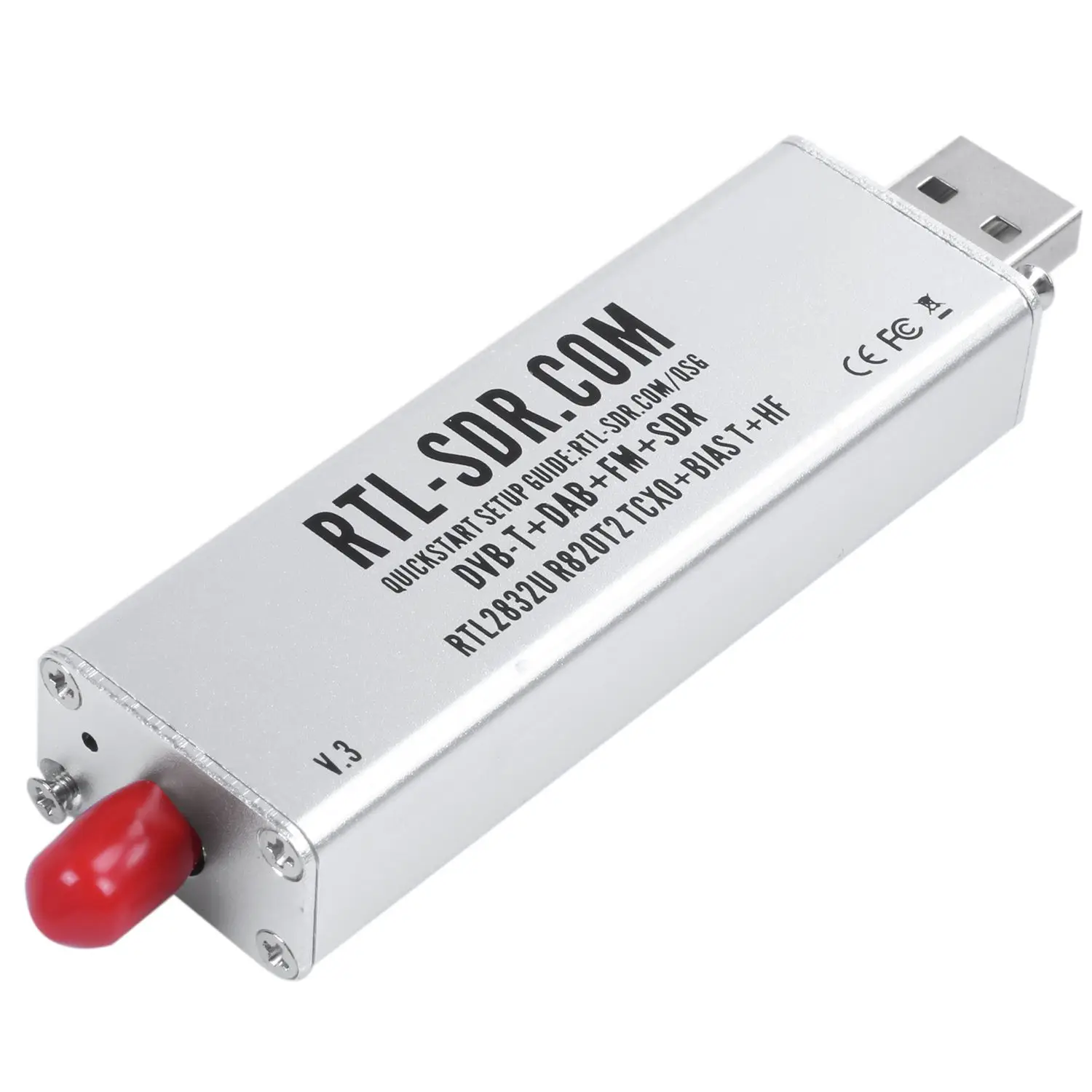 

RTL-SDR Blog V3 RTL2832U 1PPM TCXO HF BiasT SMA Software Defined Radio