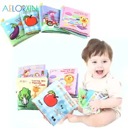 1 обучающие игрушки для детей детские мобильные мягкие книги овощей разработки куклы Хэллоуин новорожденных Для маленьких детские игрушки