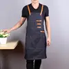 Salon Hair Cutting Apron Professional Barber Denim Apron Hairdresser Hair Cutting Protection Tool Hairdresser Styling Cloth Tool 5