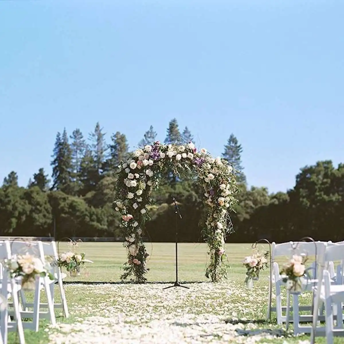 

Decorative Wedding Arch Garden Backdrop Pergola Iron Stand Flower Frame For Marriage birthday wedding Party Decoration DIY Arch