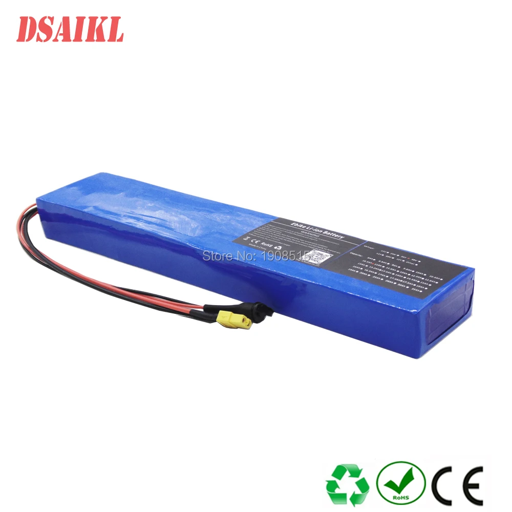 

EU US no tax Ultra thin small size OEM lithium ion battery pack 36v 11.6ah by 10S4P 29PF/29E power cells with charger