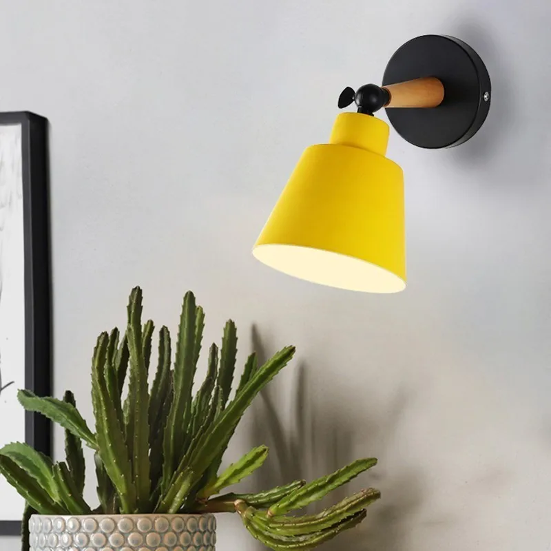 Nordic wood bedside bedroom wall lamp background living room corridor aisle balcony stair study office wall light sconce bra Nordic wood bedside bedroom wall lamp background living room corridor aisle balcony stair study office wall light sconce bra
