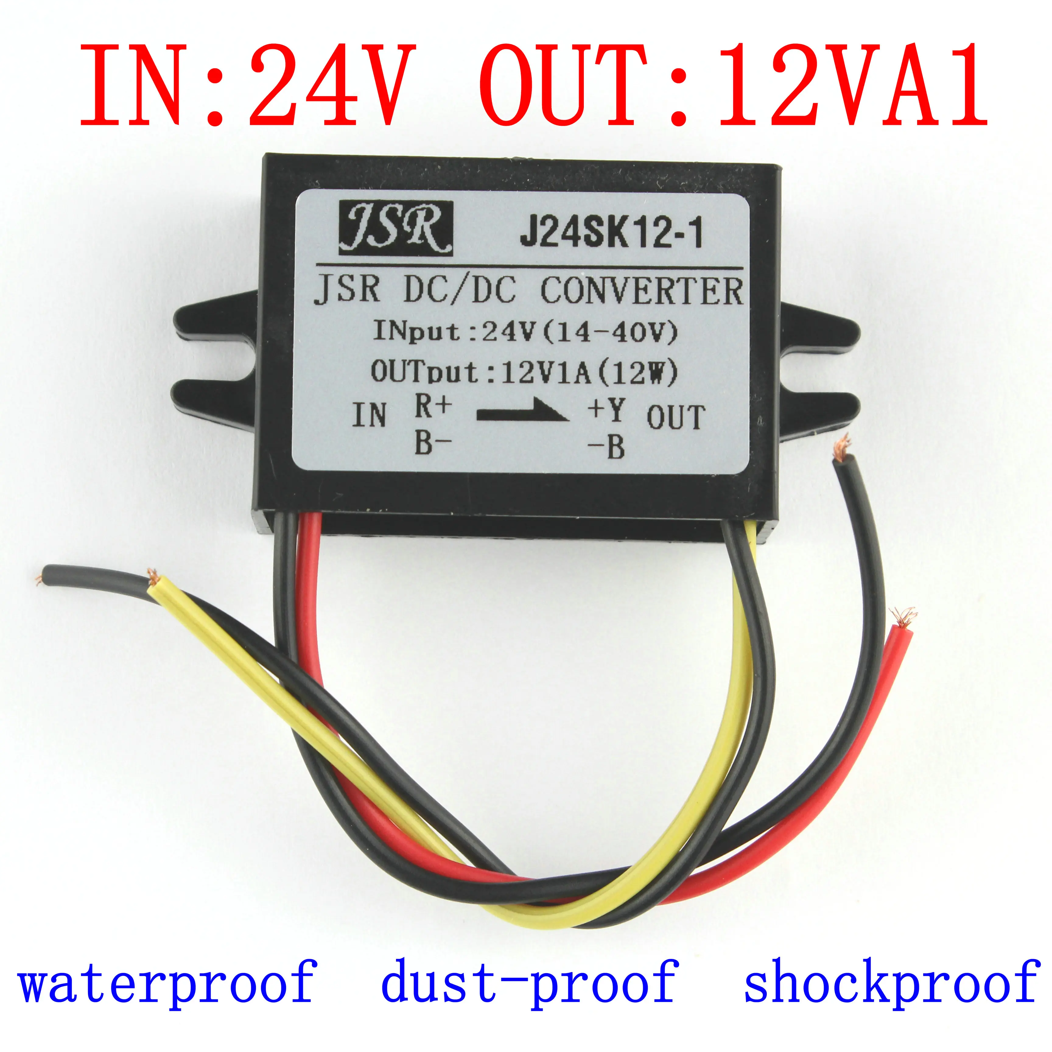 J24SK12 1 JSR 24 V 12 1A понижающий преобразователь a 12V1 Amp DC конвертиватор de Puissance Voiture W