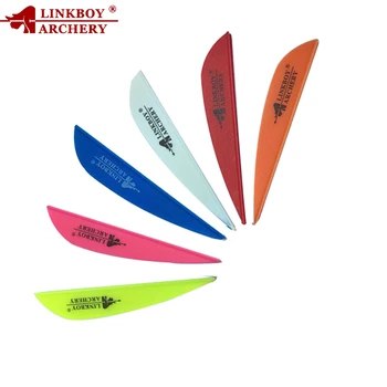 

Linkboy Archery 36pcs Arrow Plastic Vanes 2.8Inch Fletching Feather carbon arrows shaft for Compound Bow Crossbow Hunting