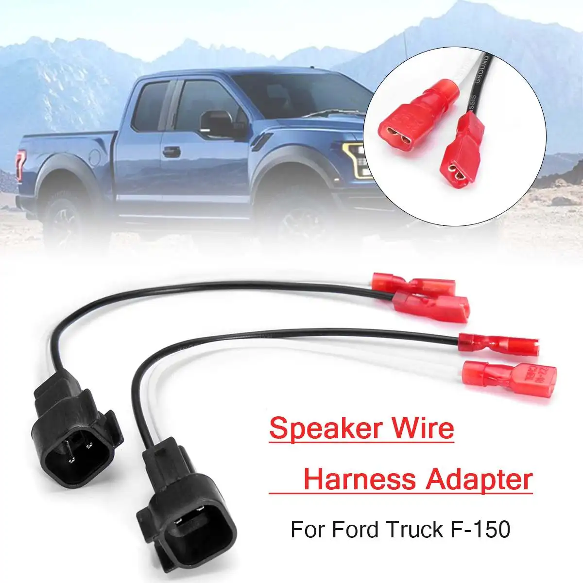 

Radio Speaker Wire Harness Adapter Plug Metra 72-5600 for Ford Truck F-150
