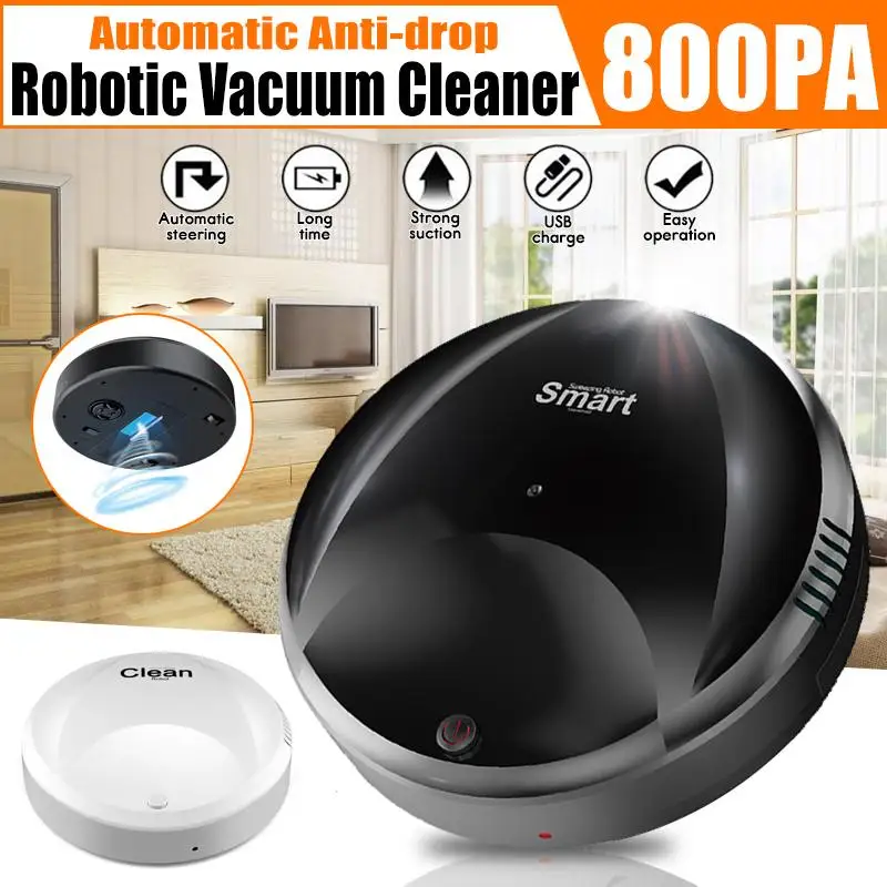 

Intelligent Auto-Induction Floor Sweeping Robot Vacuum Cleaner Automatic-antidrop Rechargeable Floor Sweeping Robot Dust Catcher