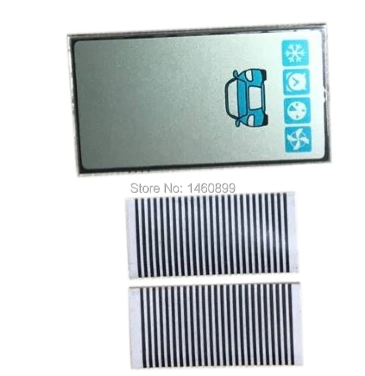 

10 PCS/lot A93 GSM lcd display Flexible Cable for russian starline A93 cd remote control keychain two way Car alarm system