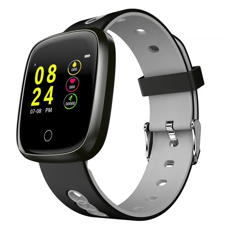 

Smart OLED Color Screen Waterproof Watch Information Display Pedometer Sleep Heart Rate Monitoring Tracker Multi-function Watch