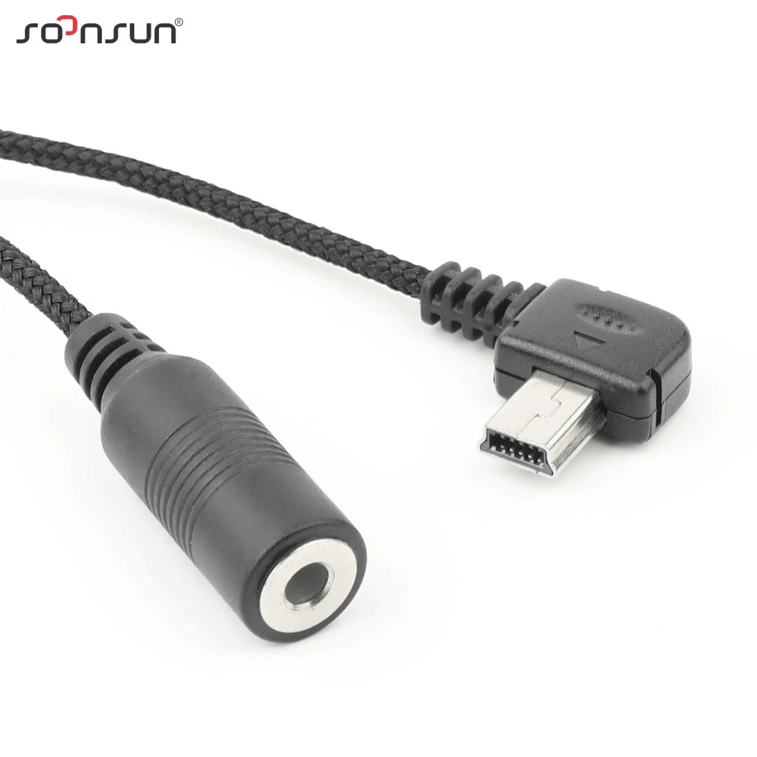 Кабель переходник SOONSUN Mini USB 2 м с внешним микрофоном 3 5 мм для GoPro Hero + 4 аксессуары Go