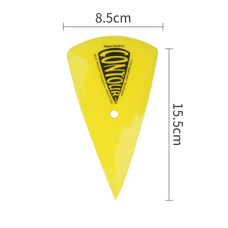 

Carbins Yellow Tip squeegee long scraper DIY soft vinyl wrapping tools