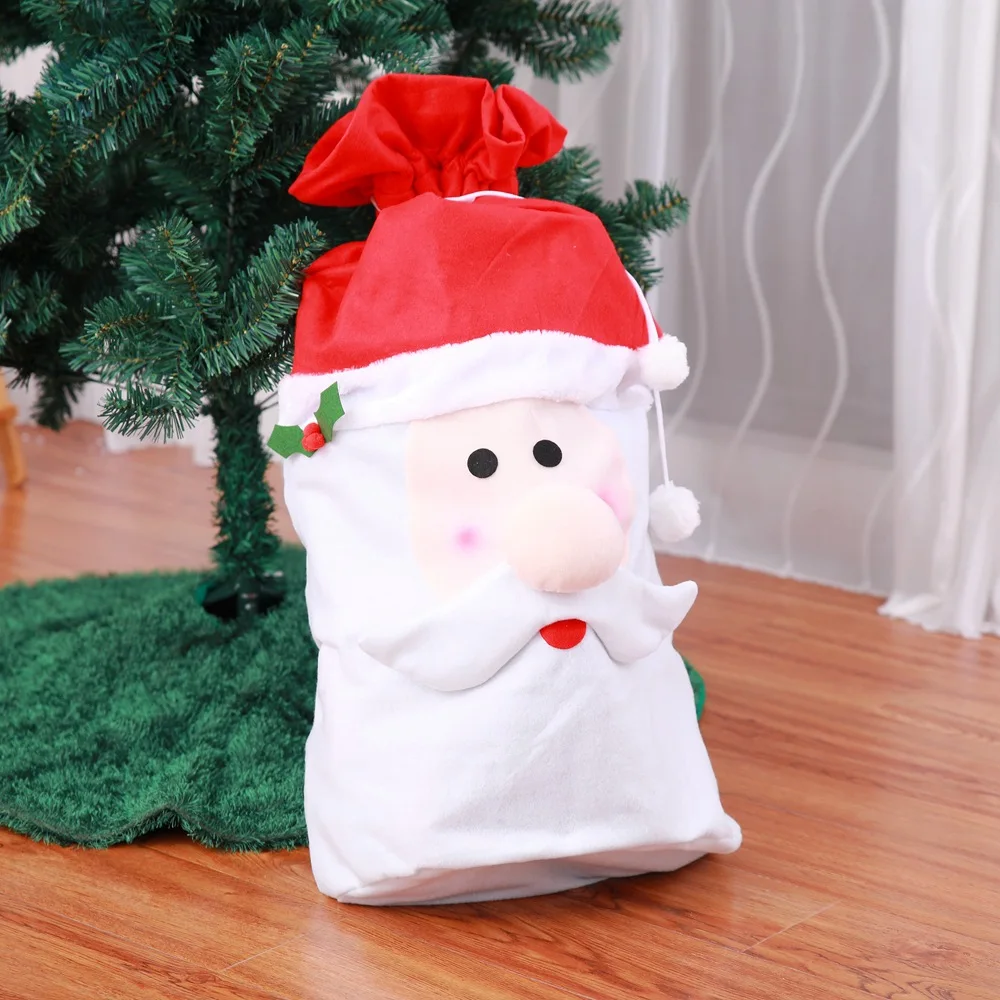 

Santa Claus big Christmas candy gift bag for Children