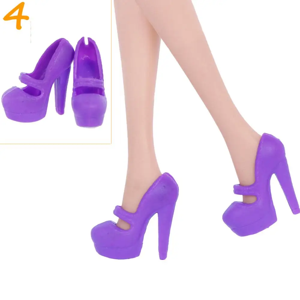 Высокое качество; 1 пара; женская обувь; модные летние босоножки на высоком каблуке; обувь для вечеринки; аксессуары для куклы Барби